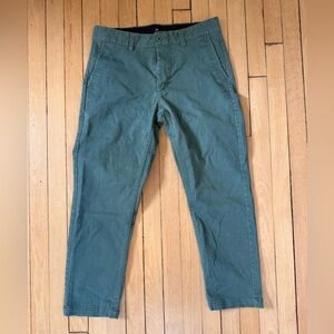 Obey Men's Olive Chinos